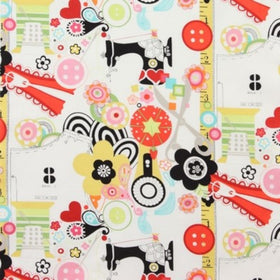 Tessuto Sew Now! Sew Wow! Cotone Americano