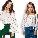 Tessuto Cotone Embrodery Le Fleur-3