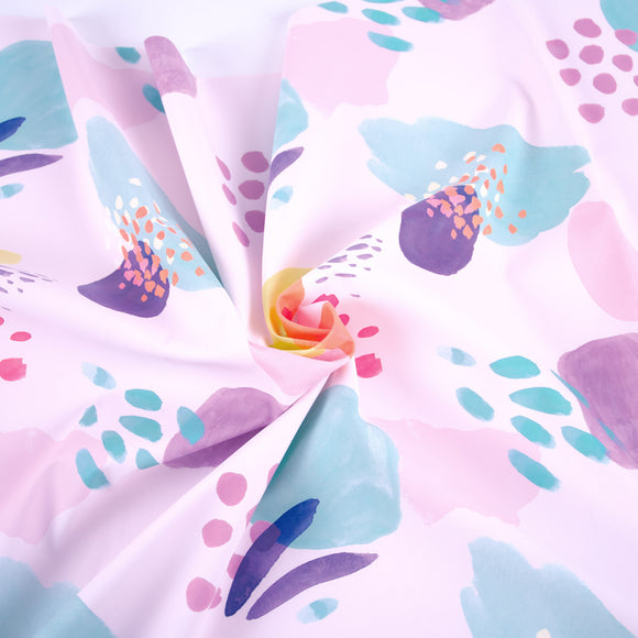 Tessuto Raincoat PU Print Oceania Dreams