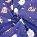 Tessuto Raincoat PU Print Star Player-2