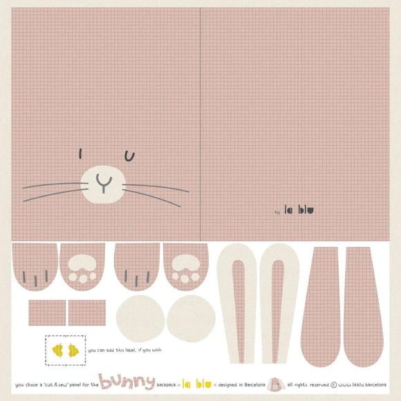 Pannello Zaino Cotone - Coniglio