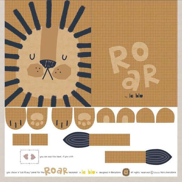 Pannello Zaino Cotone - Leone