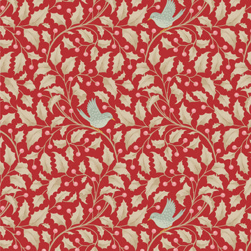 Tessuto Cotone Americano Tilda Merry Little Christmas Holly - 0
