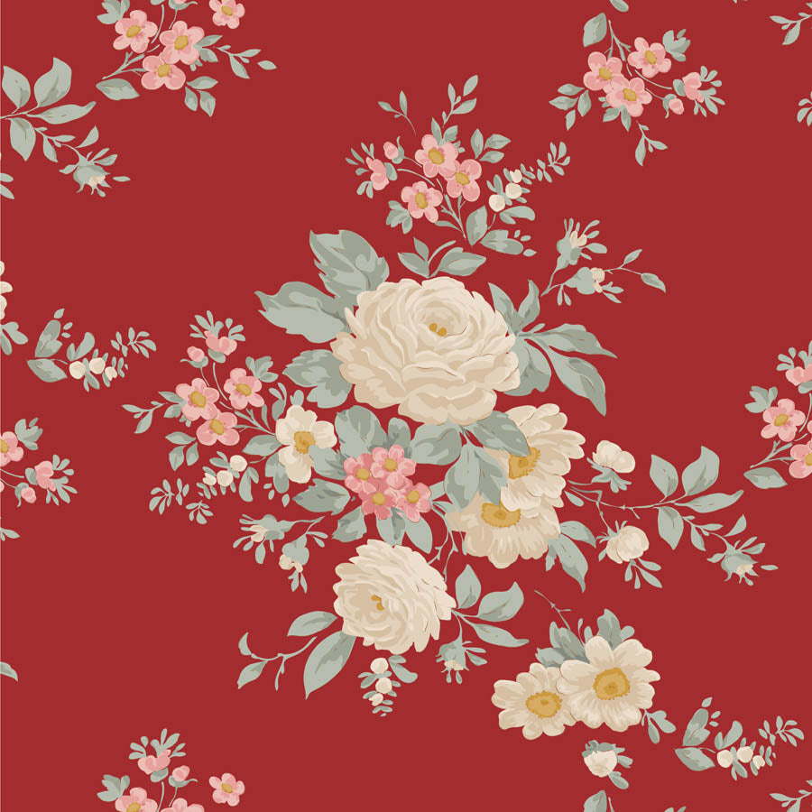 Tessuto Cotone Americano Tilda Merry Little Christmas Carol
