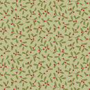 Tessuto Cotone Americano Tilda Merry Little Christmas Mistletoe-1