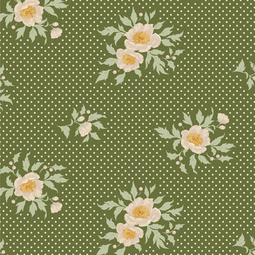 Acquista verde-muschio Tessuto Cotone Americano Tilda Merry Little Christmas Joy