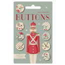 Tilda Buttons Merry Little Christmas 16mm-1