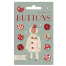 Tilda Buttons Merry Little Christmas 12mm-1