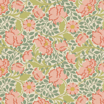 Tessuto Cotone Americano Tilda Songbird Flora - 0