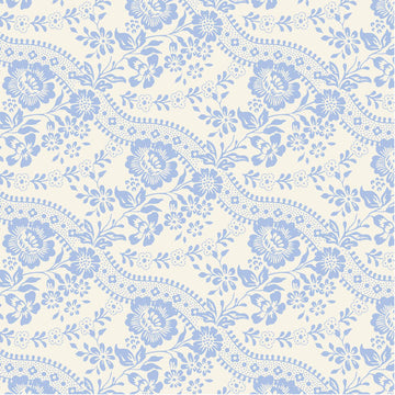 Tessuto Cotone Americano Tilda Something Blue Celeste Sky