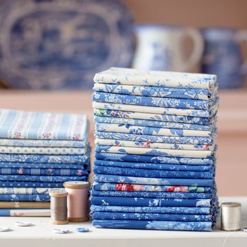 Tessuto Cotone Americano Tilda Something Blue Bundle All Collection - 0