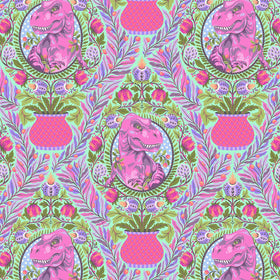 Tessuto Tula Pink Roar! Cotone Americano Tree Rex - 0