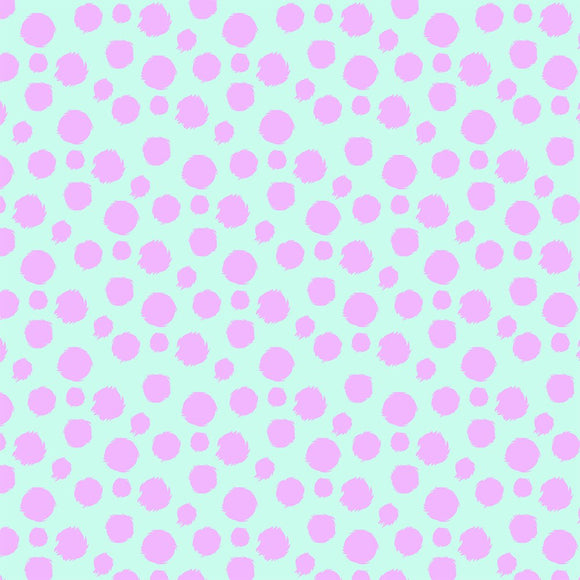 Tessuto Tula Pink Tabby Road Dejà Vù Cotone Americano Fur Ball