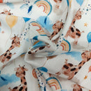 Tessuto Cotone Dolci Giraffe-2