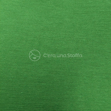 Acquista verde-prato Tessuto Panama Misto Tinta Unita