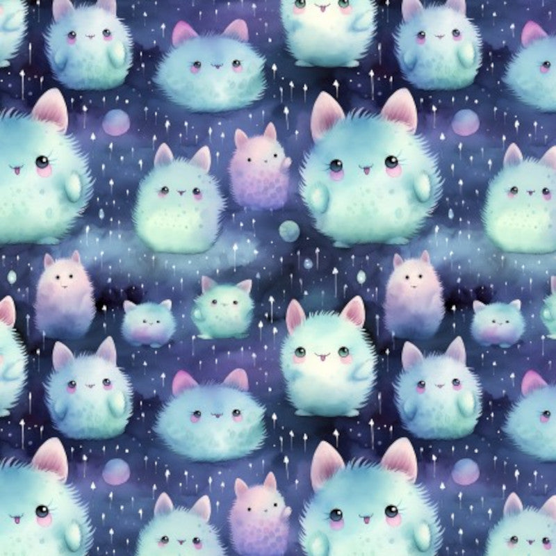 Softshell Summer Space Kittens