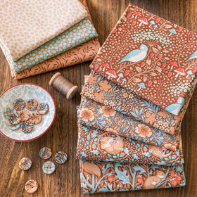 Tilda Hibernation Fat Quarter Bundle Pecan/Hazel - 0