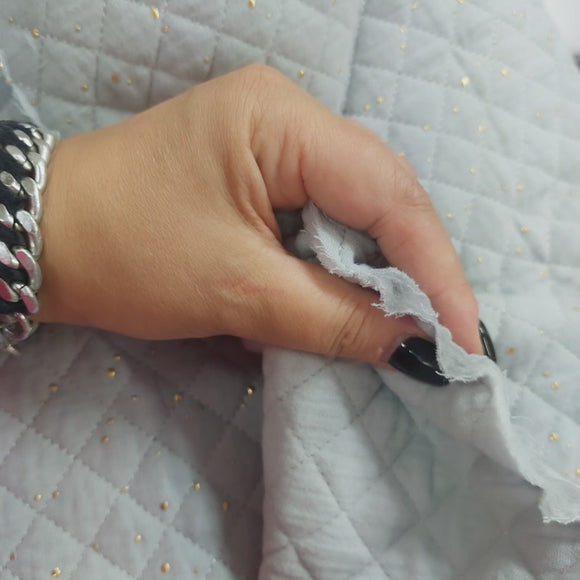 Trapunta Double-Face Mussola Strass