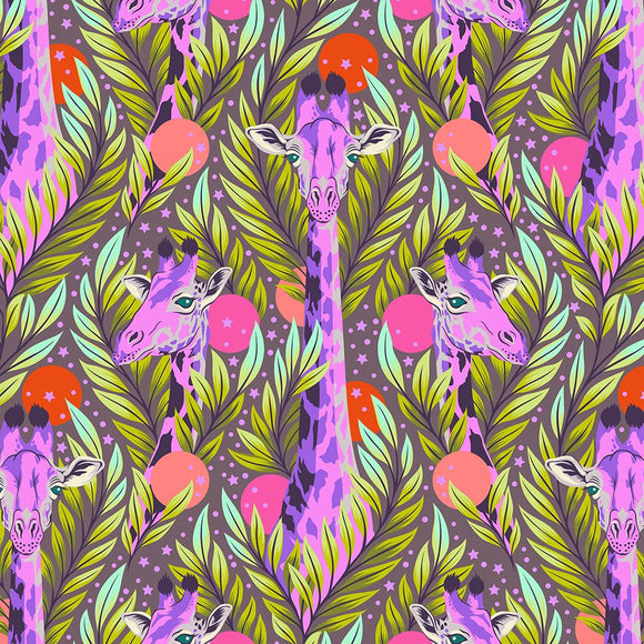 Tula Pink Everglow Neck For Days - Giraffe