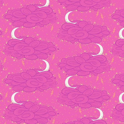Tula Pink Nightshade Dejà Vù Storm Clouds