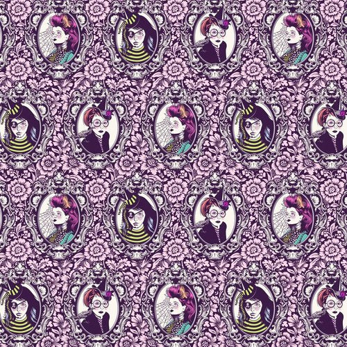 Tula Pink Nightshade Dejà Vù Mini Coven