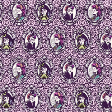 Tula Pink Nightshade Dejà Vù Mini Coven
