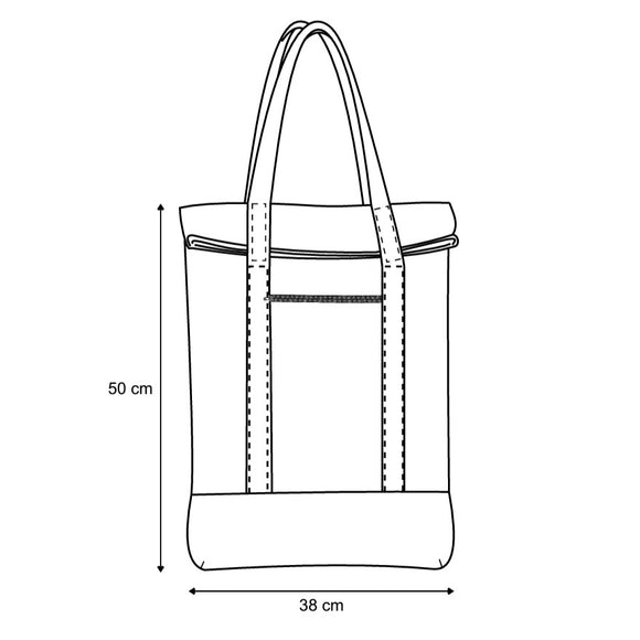 Cartamodello Digitale Zaino A18 Tessuto Washable Kraft Paper