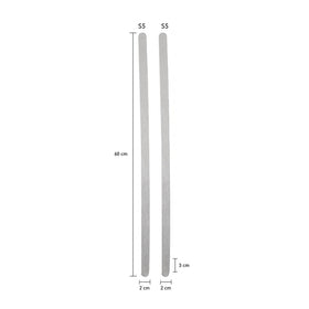 Acquista argento Manici In Similpelle Per Borse 60cm