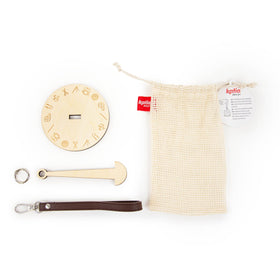 Katia Porta Gomitolo In Legno Da Polso