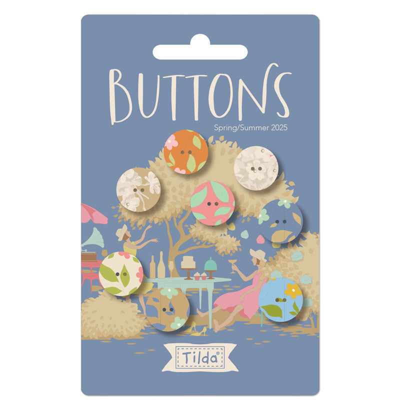 Tilda Buttons Sunday Brunch 14mm