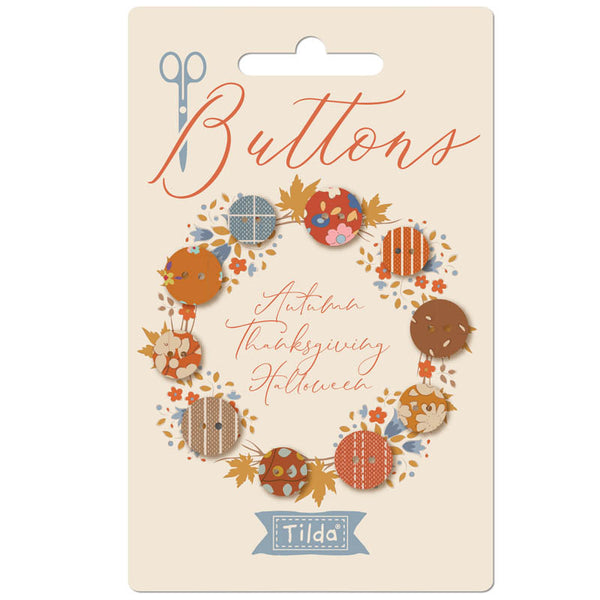 Tilda Buttons Creating Memories Autumn