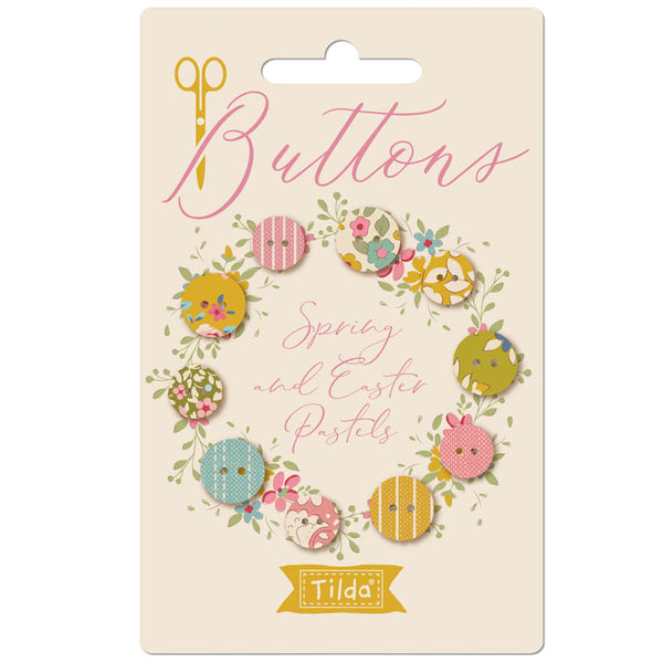 Tilda Buttons Creating Memories Spring