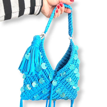 Corso UNCINETTO Borsa Tris Paillettes