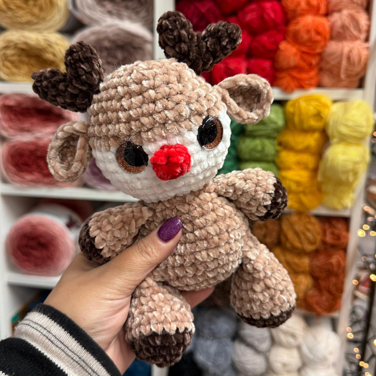 Corso amigurumi renna rudolf