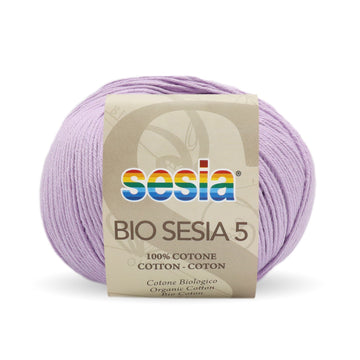 Acquista 0715-lilla Filati Bio Sesia 5 Cotone Biologico