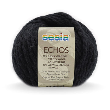 Acquista 0067-nero Filati Sesia Echos Lana Bilogica E Alpaca