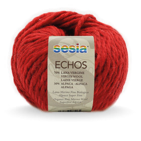 Acquista 0063-rosso Filati Sesia Echos Lana Bilogica E Alpaca