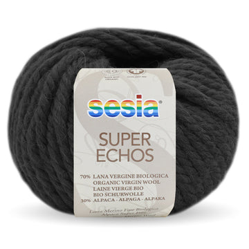 Acquista 0067-nero Filati Sesia Super Echos Lana Biologica E Alpaca