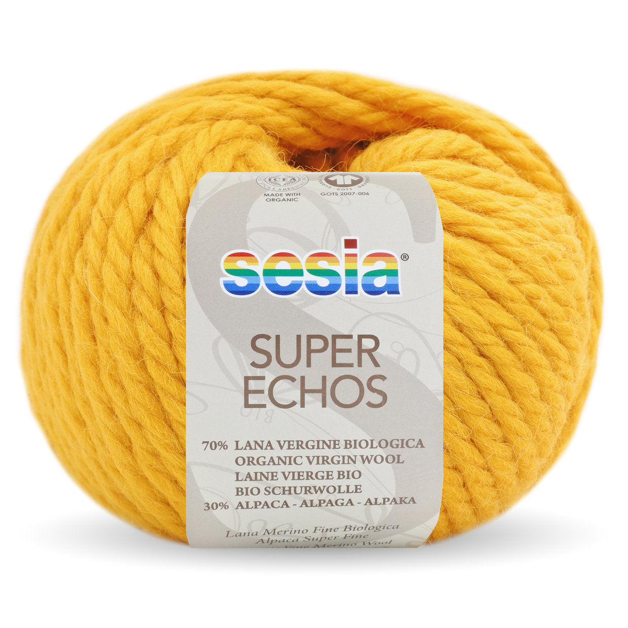 Filati Sesia Super Echos Lana Biologica E Alpaca