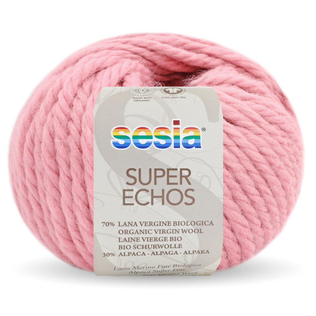 Filati Sesia Super Echos Lana Biologica E Alpaca