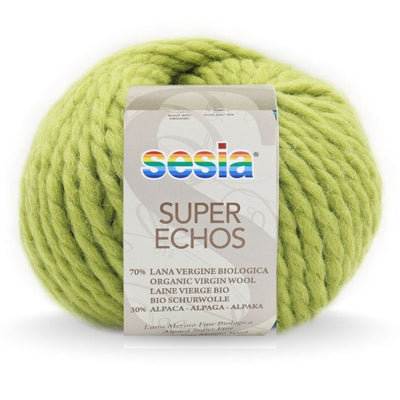 Acquista 2462-verde-acido Filati Sesia Super Echos Lana Biologica E Alpaca