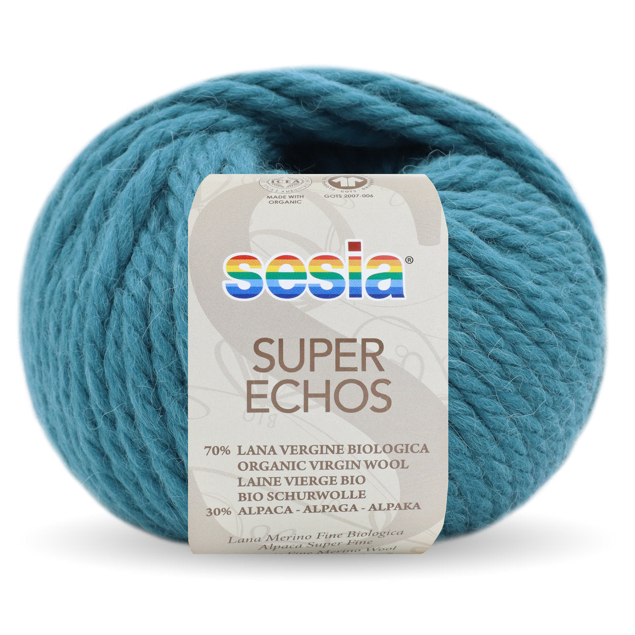 Filati Sesia Super Echos Lana Biologica E Alpaca
