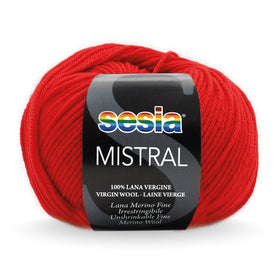 Acquista 0063-rosso Filati Sesia Mistral Lana Merino