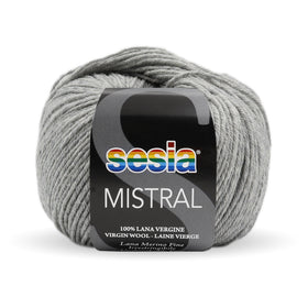 Acquista 0665-grigio-melange-medio Filati Sesia Mistral Lana Merino