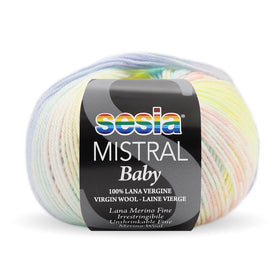 Acquista 1252-pastello Filati Sesia Mistral Baby Lana Merino