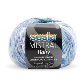 Acquista 9425-blu-grigio Filati Sesia Mistral Baby Lana Merino