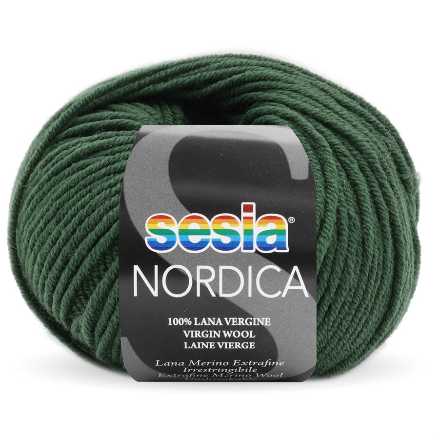 Acquista 2458-verde-scuro Filati Sesia Nordica Lana Merino