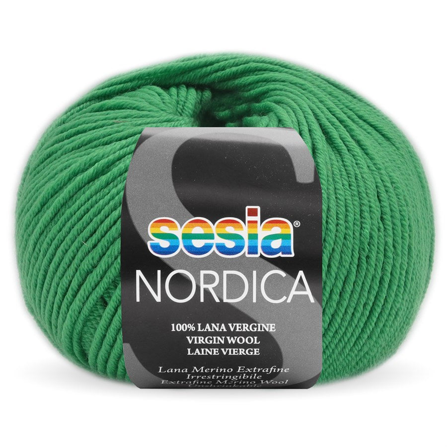 Acquista 5518-verde-prato Filati Sesia Nordica Lana Merino