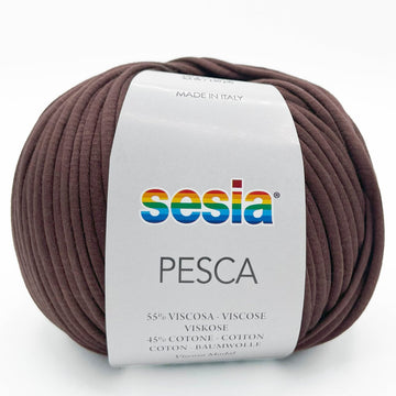 Acquista 4841-cioccolato Filati Sesia Pesca Cotone Viscosa