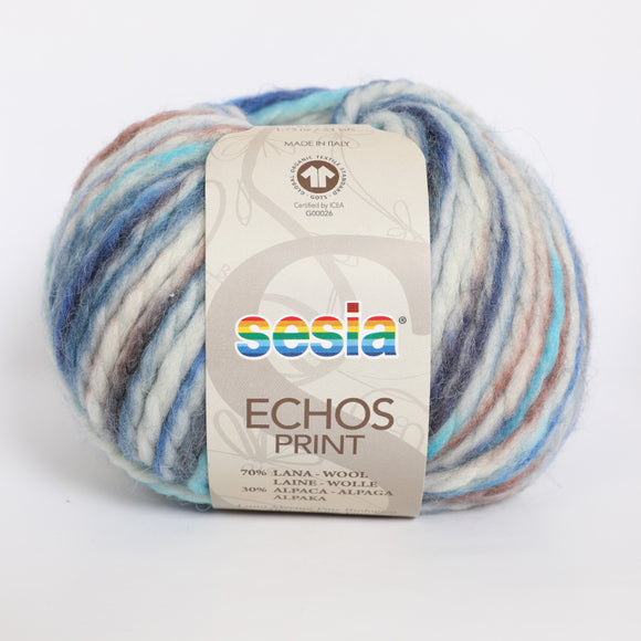Filati Sesia ECHOS PRINT Lana Bilogica E Alpaca
